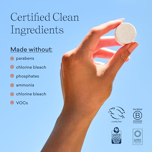 BLUELAND Foaming Hand Soap Tablets - Plant-Based, Hypoallergenic, 10 Pack for 90 Fl Oz - Image 5